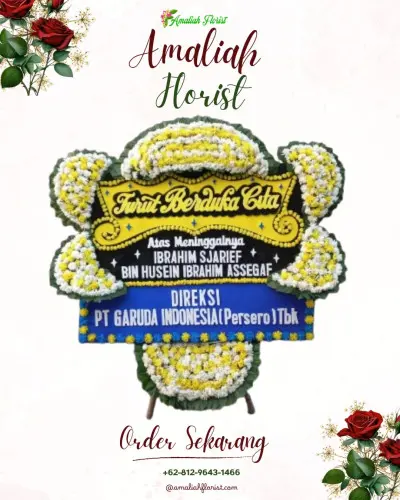 Papan Bunga Duka di Mororejo